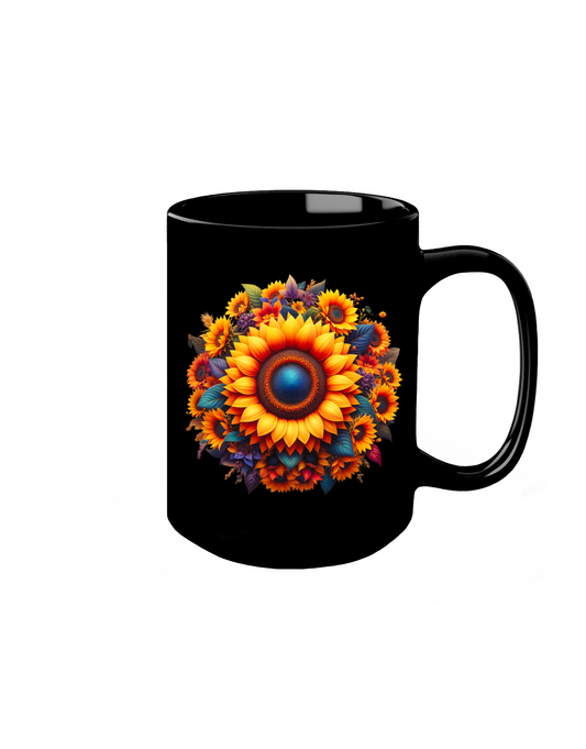 Die Herrlichkeit des Gartens: „Die Sonnenblumen-Tasse“, 400 ml