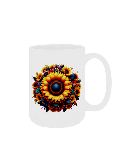 Die Herrlichkeit des Gartens: „Die Sonnenblumen-Tasse“, 400 ml